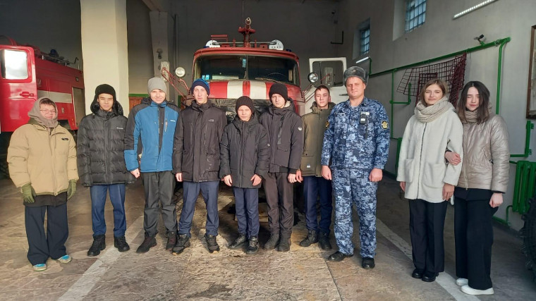 Посещение ПЧ ФКУ ИК-4 УФСИН России по Республике Мордовия.