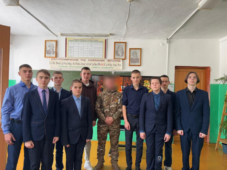 Встреча с участником СВО.